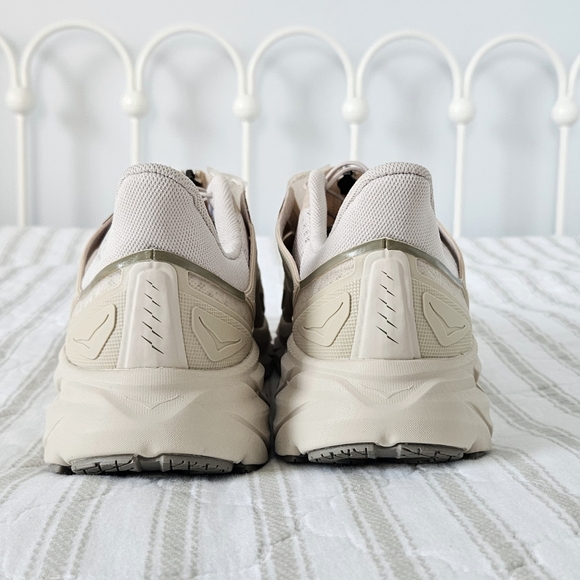 NWOT | HOKA ONE ONE Project Clifton Zip-Up Sneakers in 'Shifting Sand Dune' - Picture 4 of 10